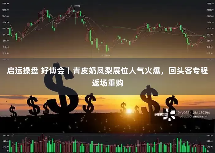 启运操盘 好博会丨青皮奶凤梨展位人气火爆，回头客专程返场重购