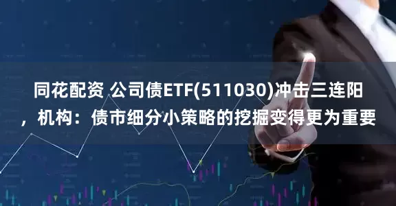 同花配资 公司债ETF(511030)冲击三连阳，机构：债市细分小策略的挖掘变得更为重要